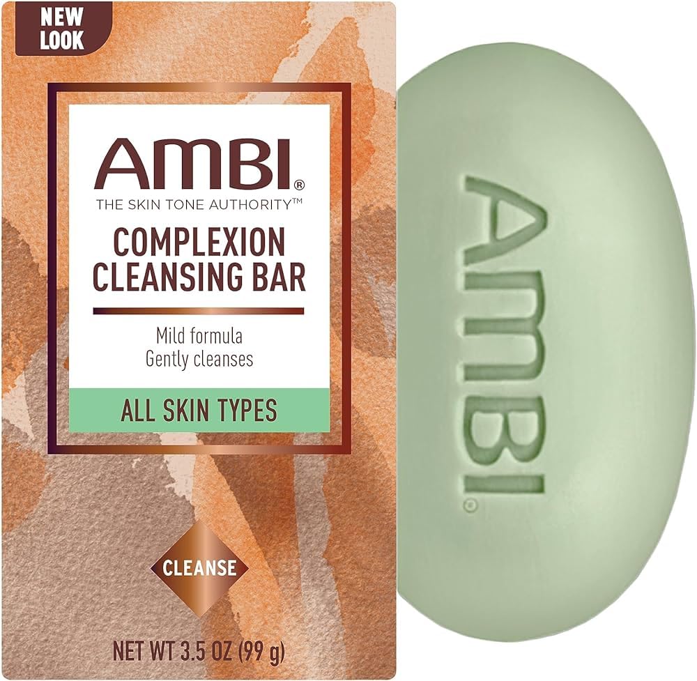 Ambi Complexion Cleansing Bar Soap for Oily Skin, Acne Prone, |5 oz (Pack of 3) - Deep Cleansing & Non-Comedogenic
| Am