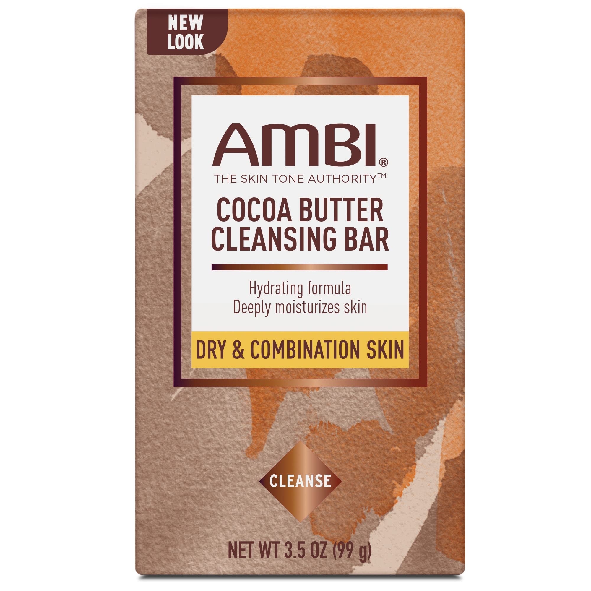 Ambi Cleansing Bar Soap Cocoa Butter for Dry Skin |5oz (6 Pack)
| Ambi Cleansing Bar Soap Cocoa Butter Deep Moisture |5